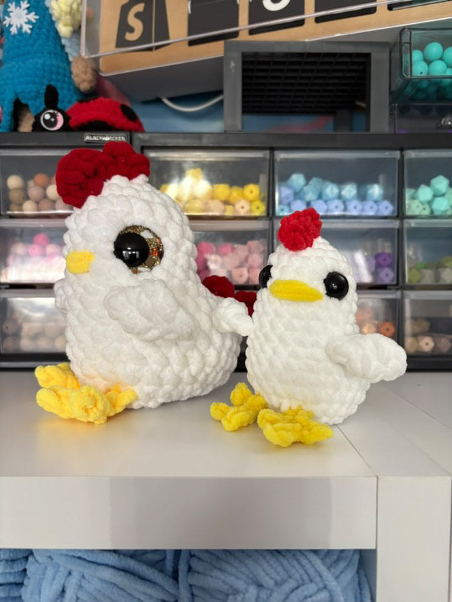 Bob The Chicken PDF Crochet Pattern - NOT a physical Item