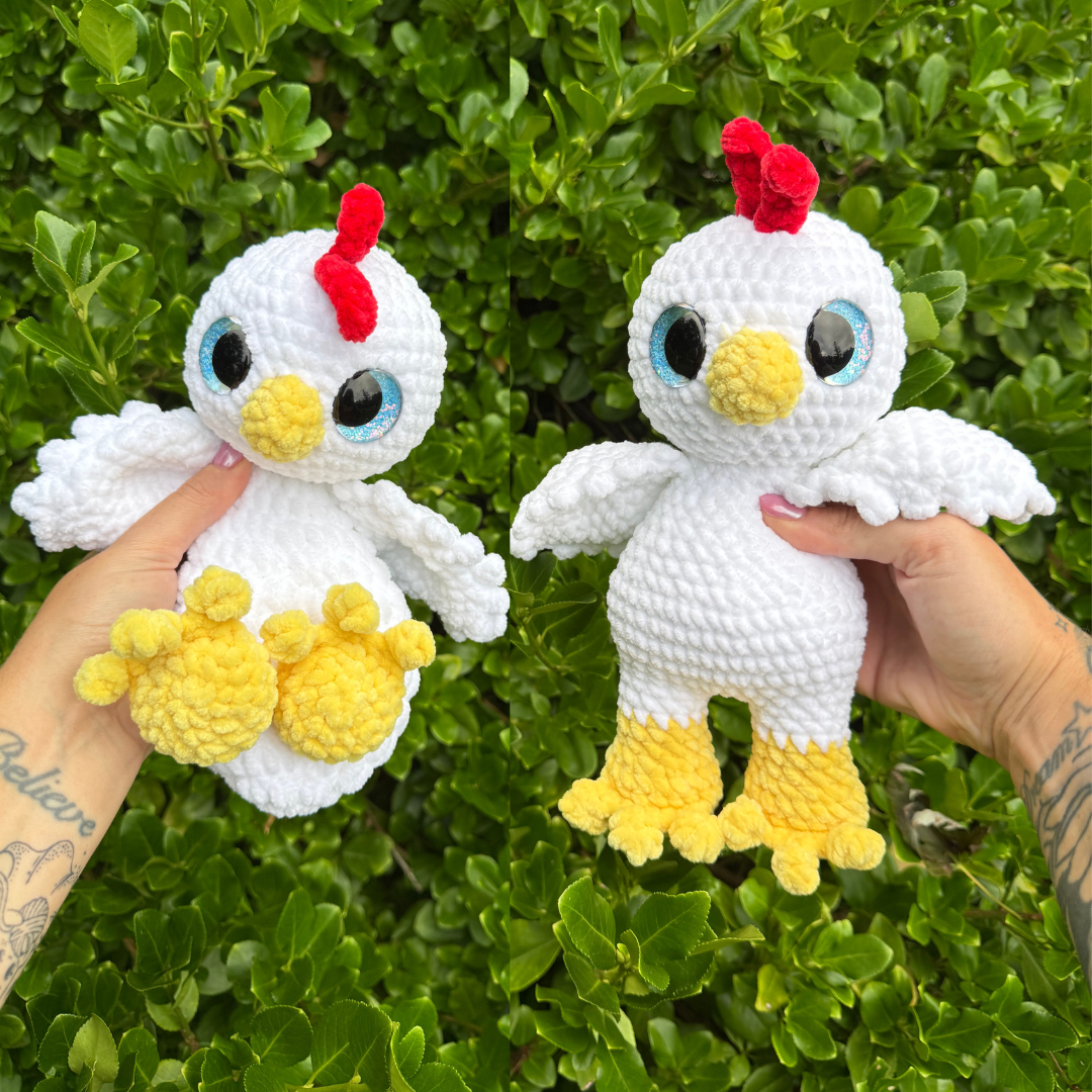 Charles the Chicken Crochet Pattern PDF - NOT A PHYSICAL ITEM