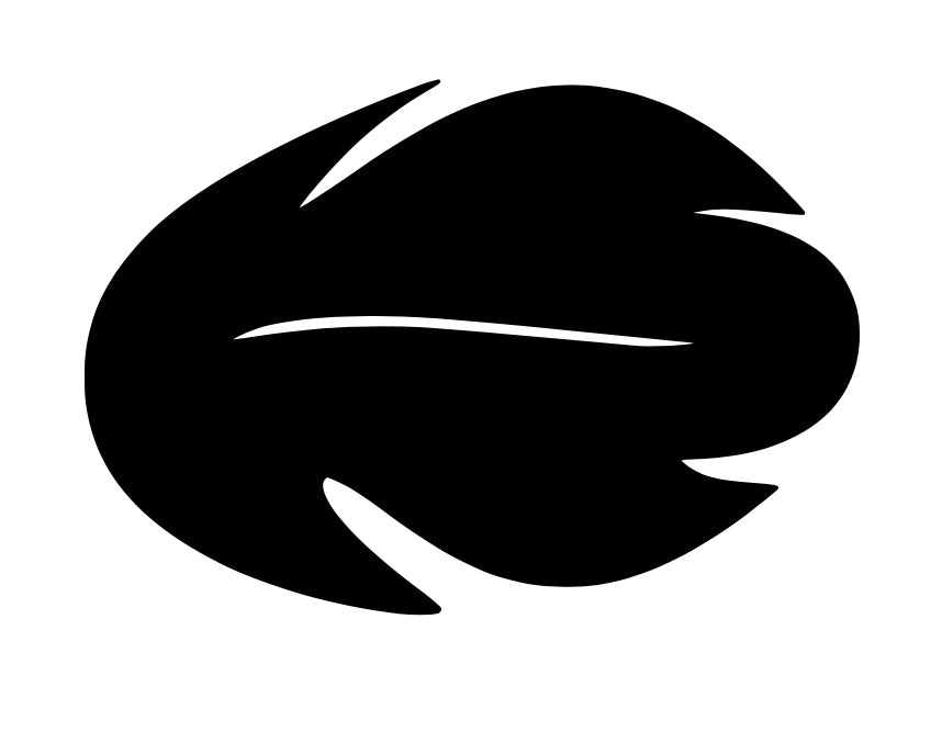 Hawaiian Leaf felt patch