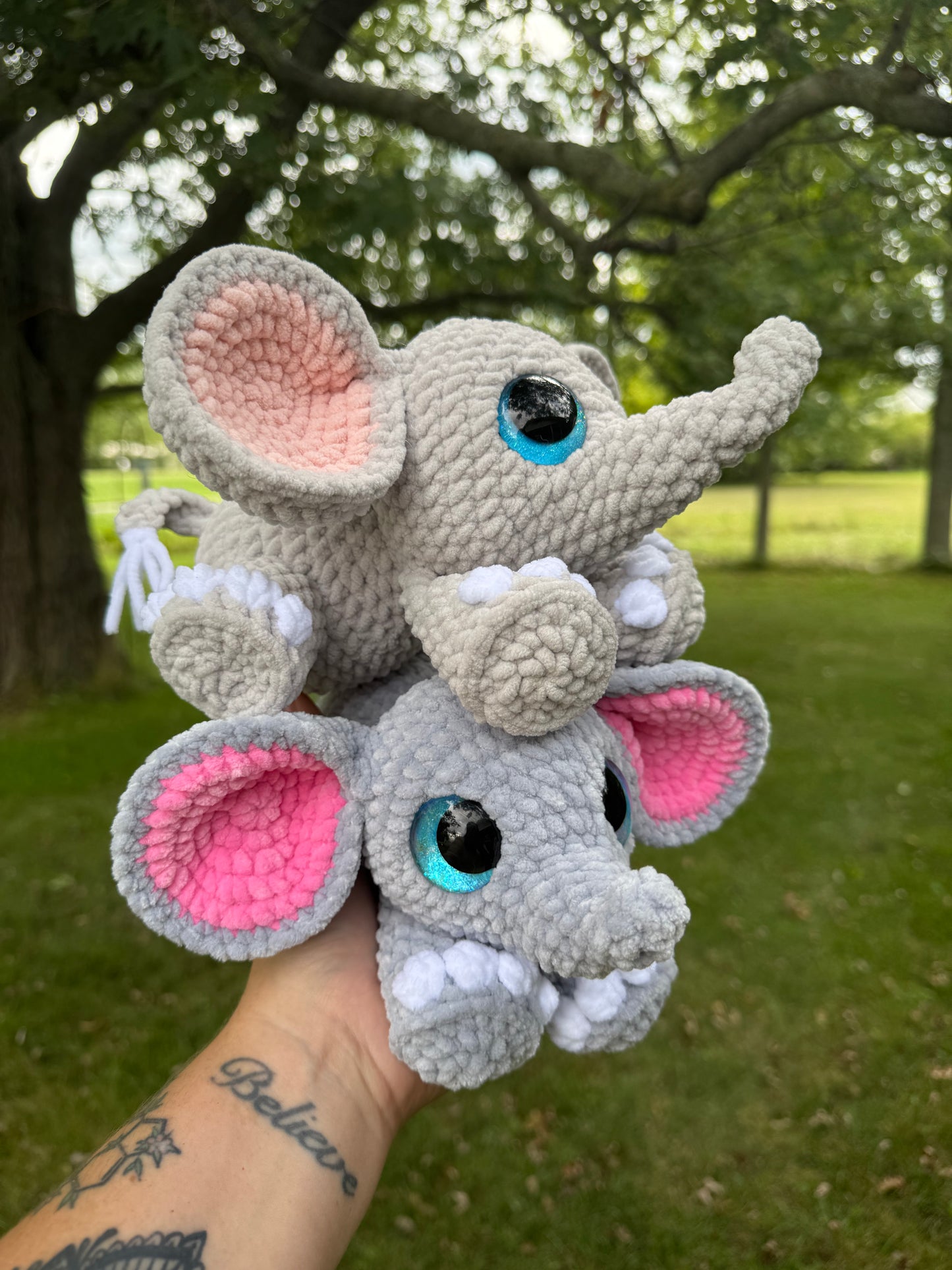 Annie the Elephant Crochet Pattern PDF - NOT A PHYSICAL ITEM