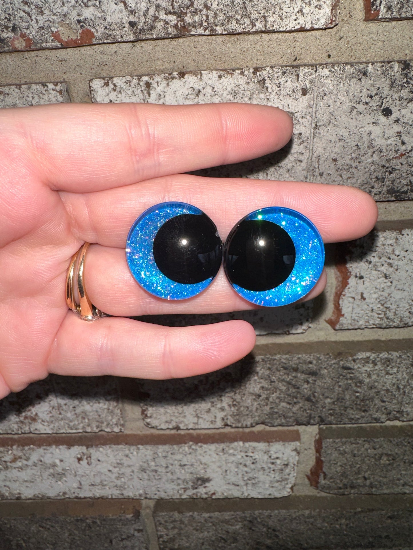 Brilliant Blue Safety Eyes