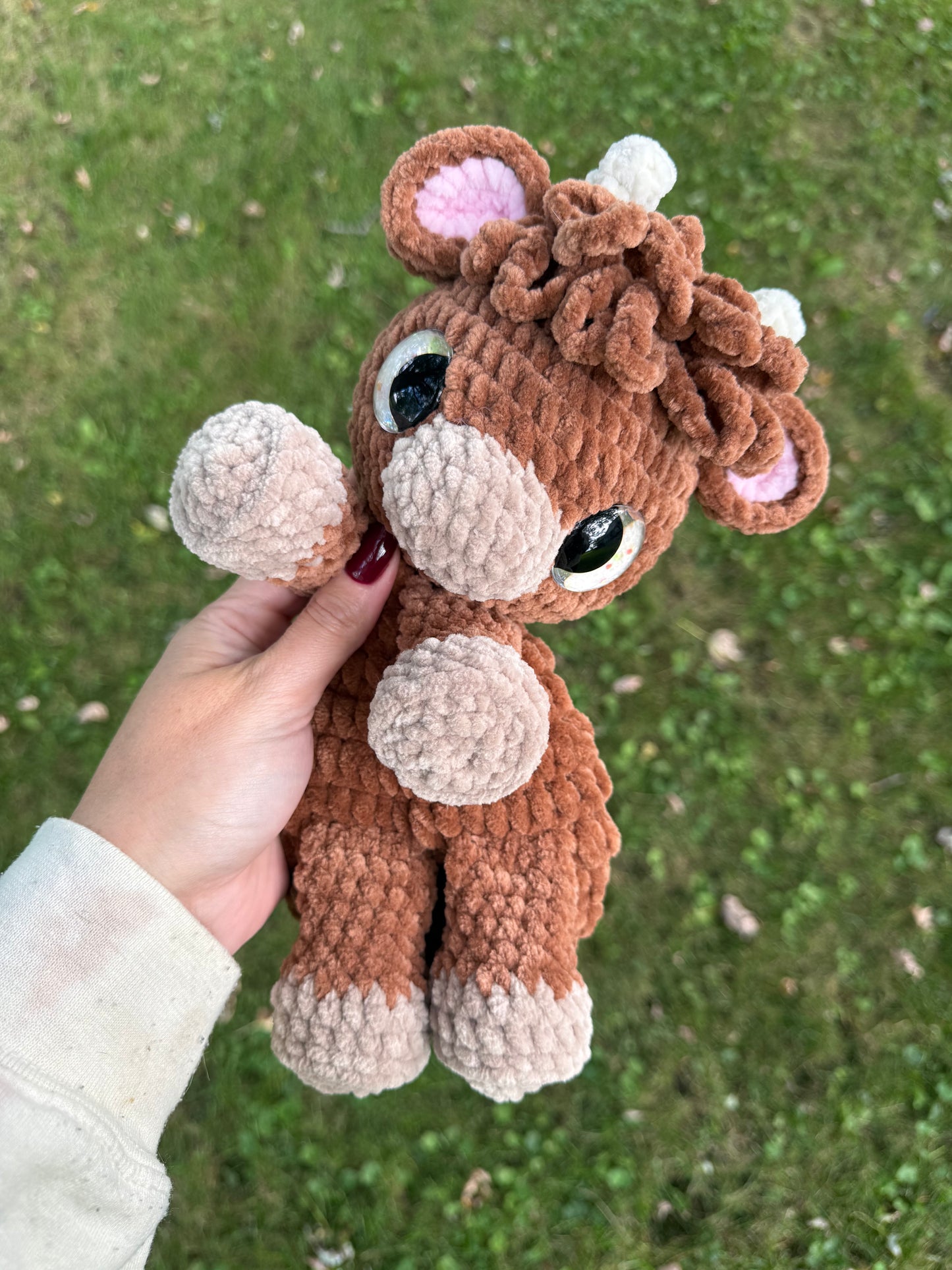 Highland cow plushie