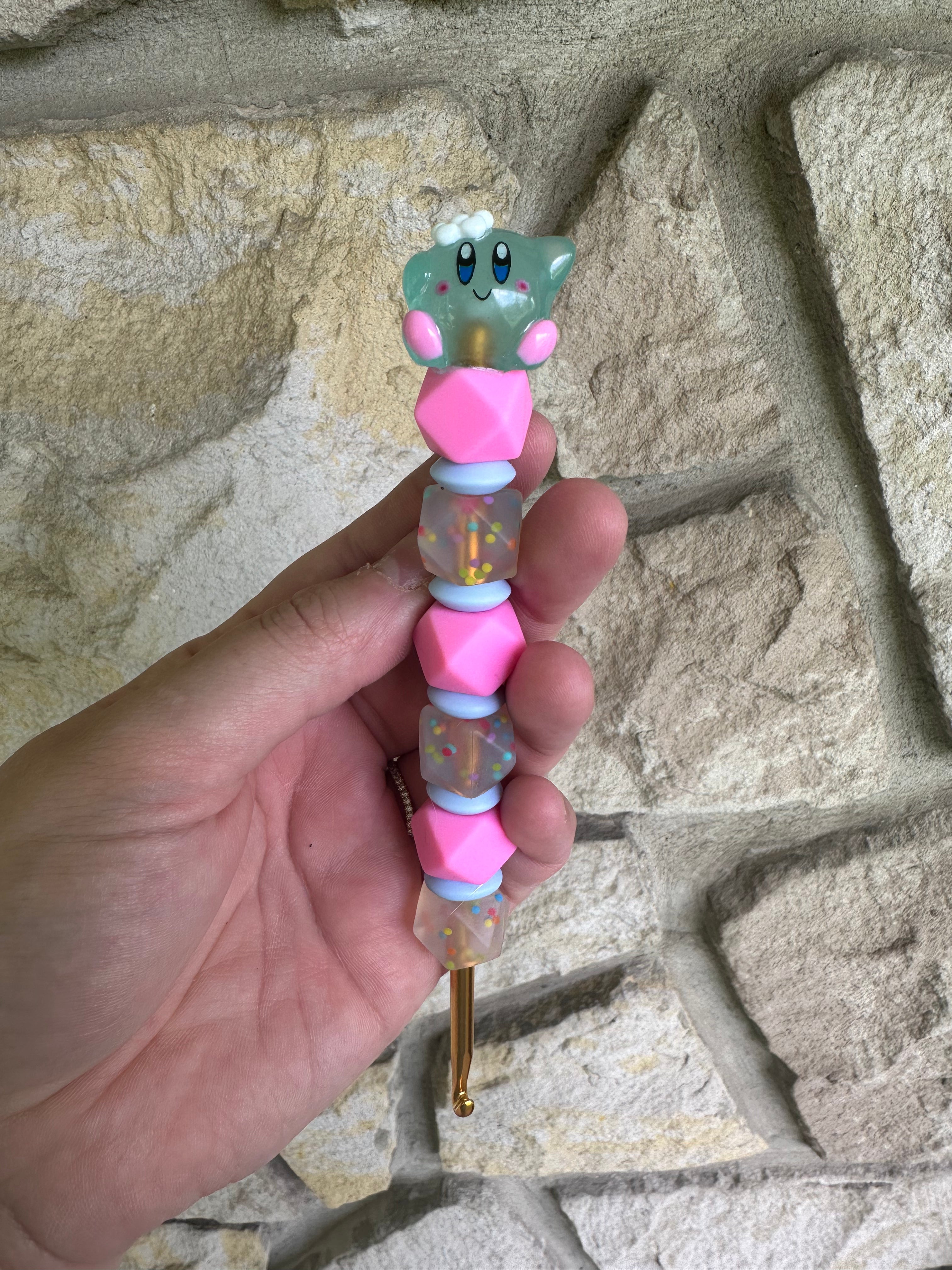Kirby Crochet Hook SweetBrieCreations