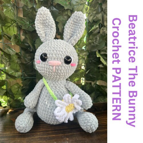 Beatrice The Bunny Crochet Pattern PDF