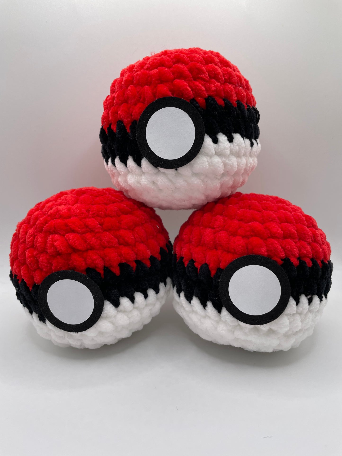 Pokeball keychain buttons