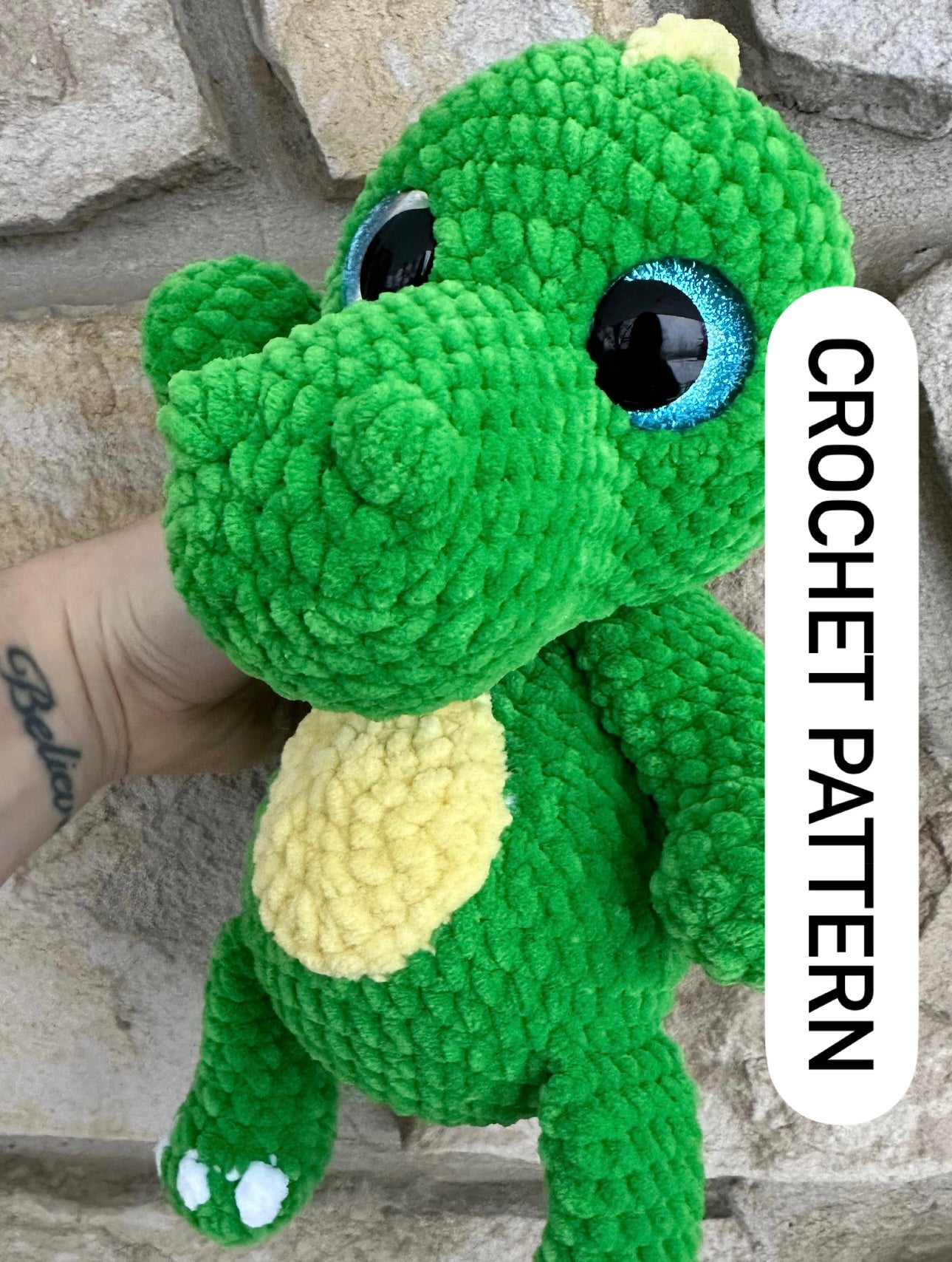 BROCK THE CROC CROCHET PATTERN