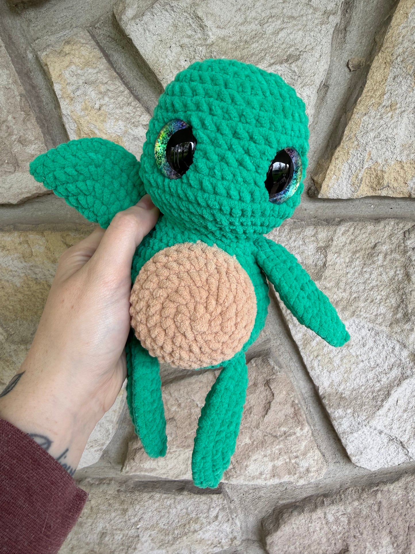 Toby the low sew turtle Crochet Pattern PDF - NOT A PHYSICAL ITEM