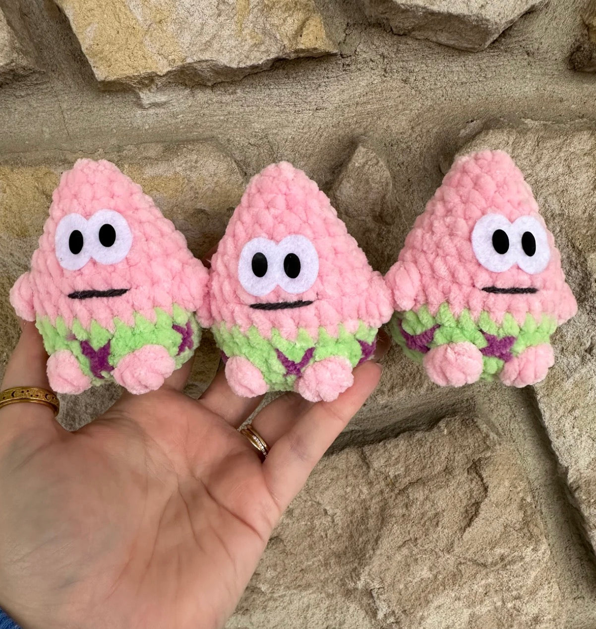 Patrick star plushie