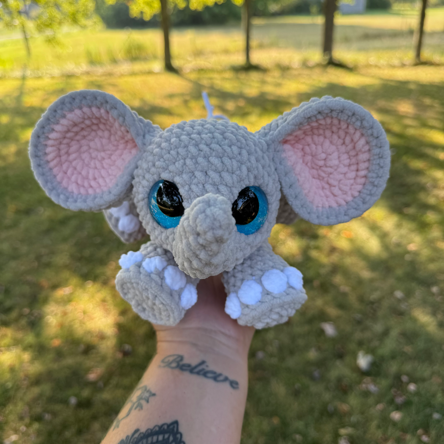 Annie the Elephant Crochet Pattern PDF - NOT A PHYSICAL ITEM