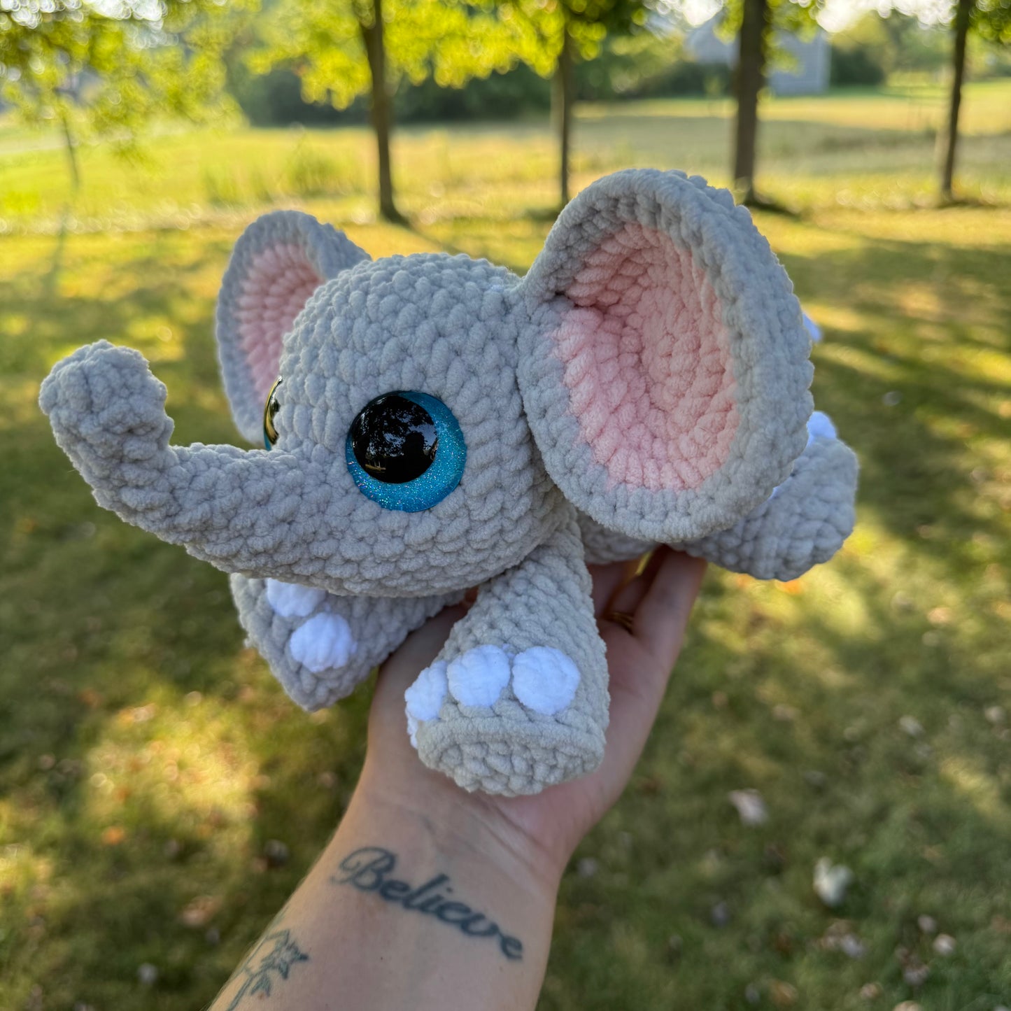 Annie the Elephant Crochet Pattern PDF - NOT A PHYSICAL ITEM