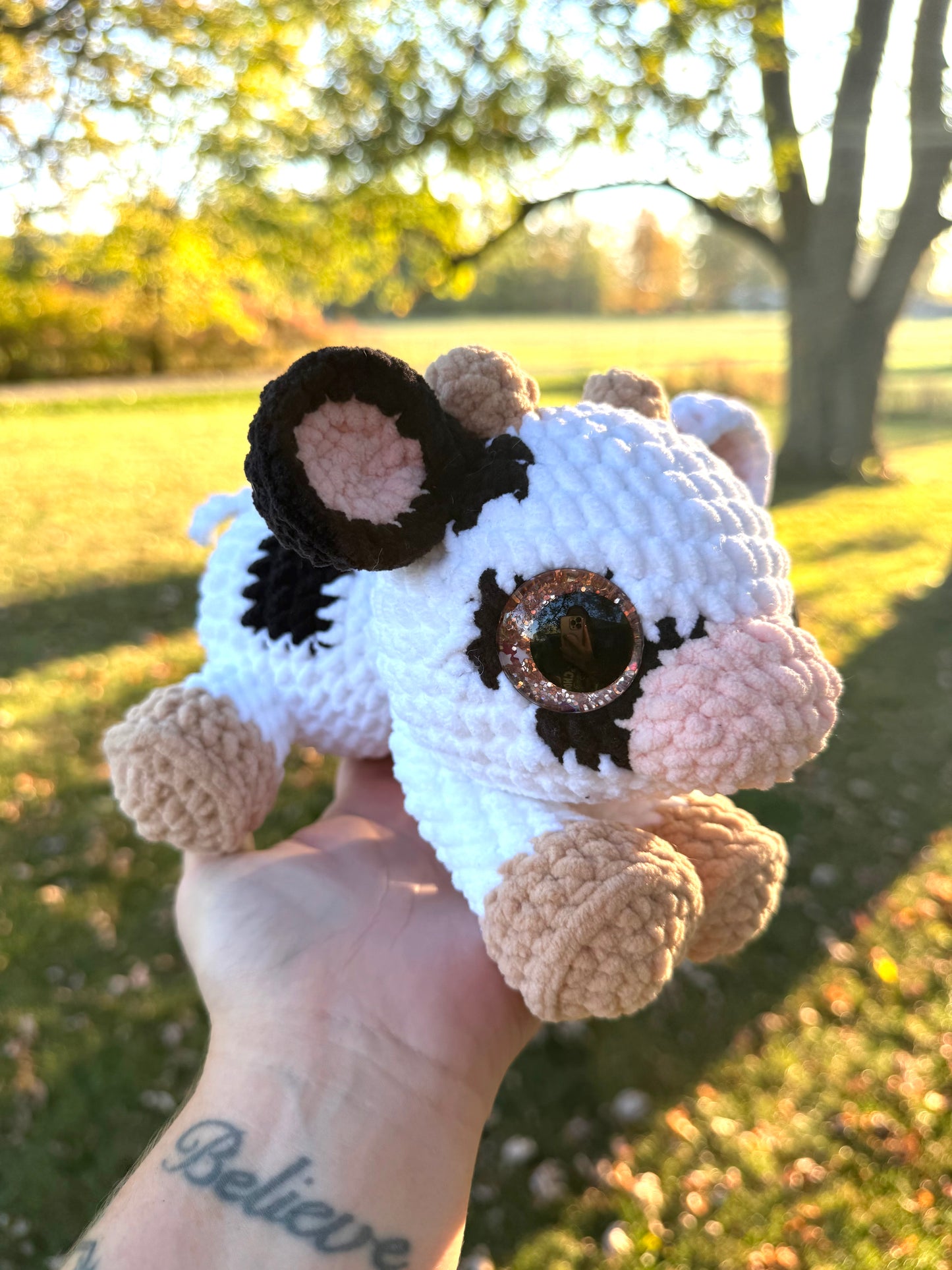 Clarabelle the Cow Crochet Pattern PDF - NOT A PHYSICAL ITEM