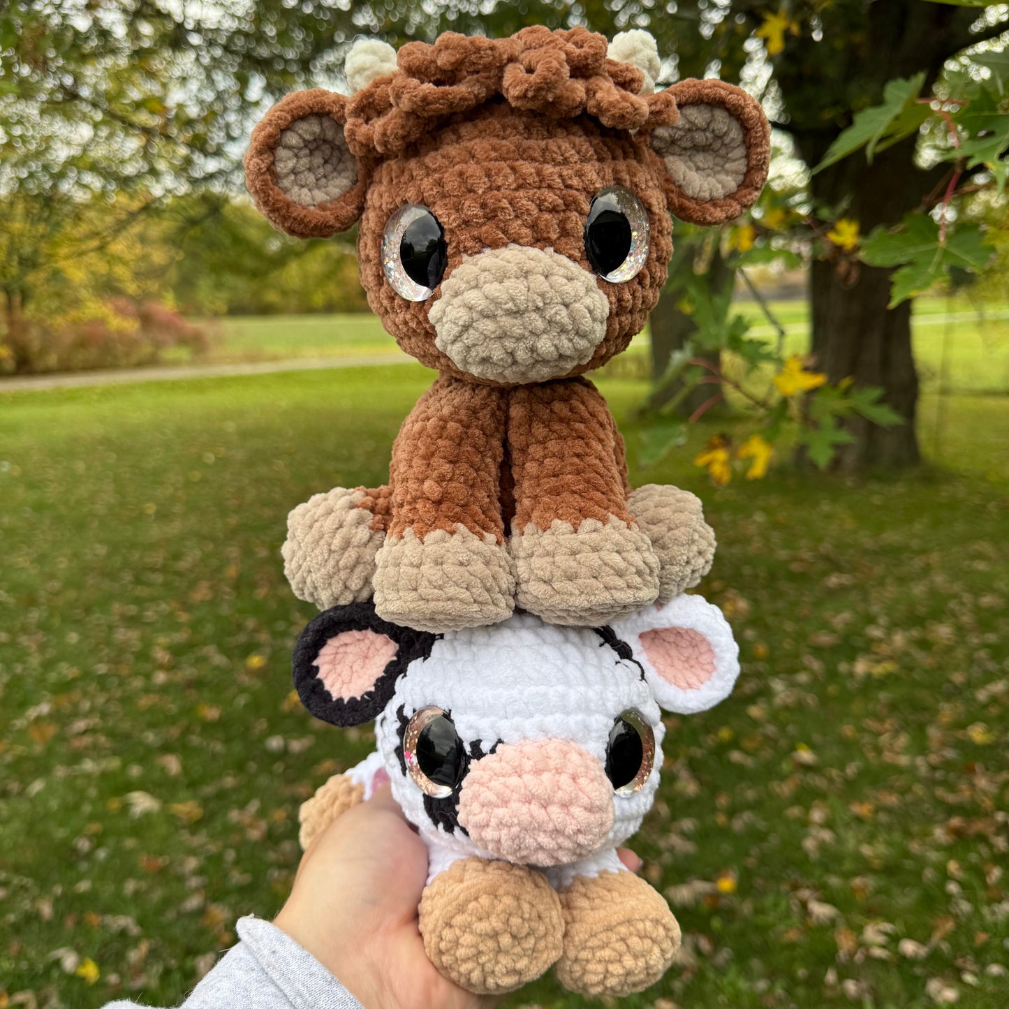 Clarabelle the Cow Crochet Pattern PDF - NOT A PHYSICAL ITEM