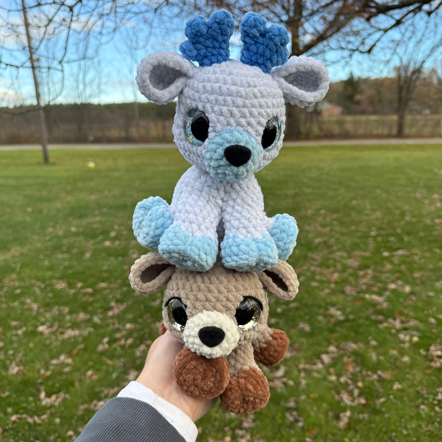 Gumdrop the Reindeer Crochet Pattern PDF - NOT A PHYSICAL ITEM