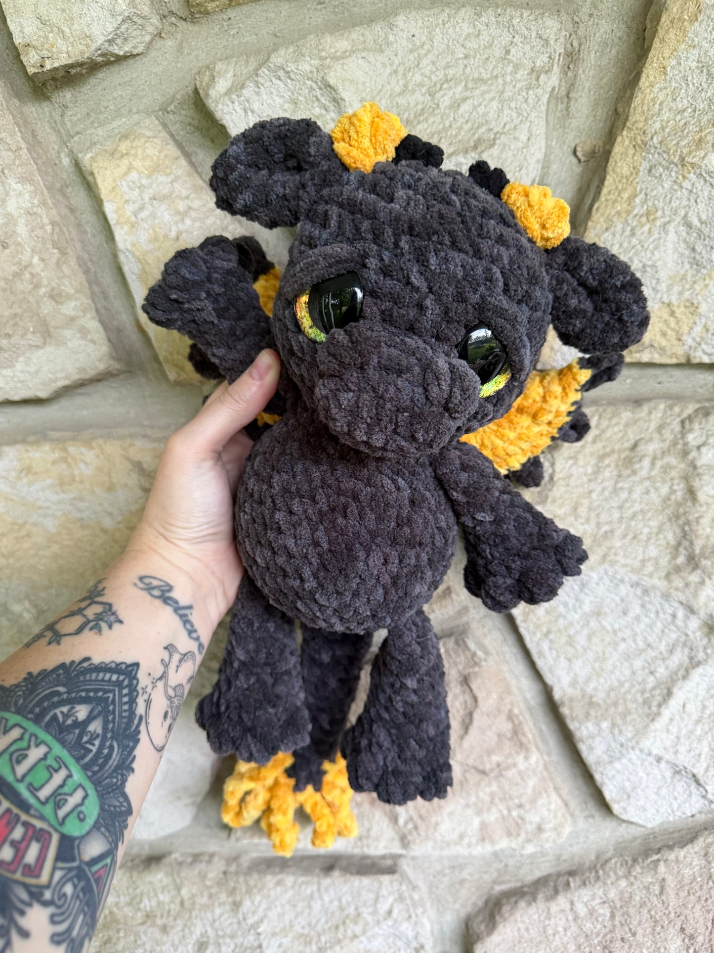 Drako the Dragon Crochet Pattern - NOT A PHYSICAL ITEM (Copy)