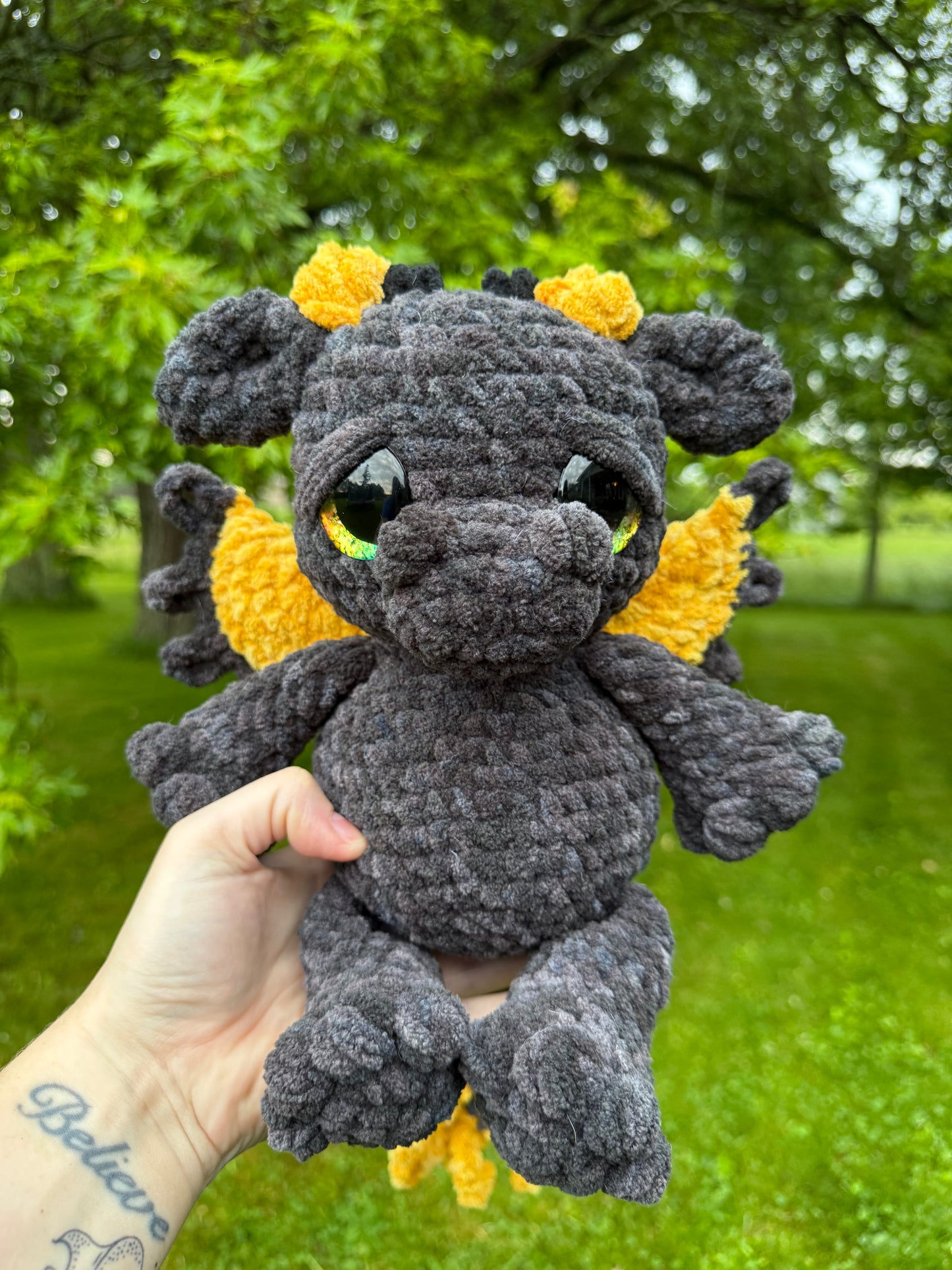 Drako the Dragon Crochet Pattern - NOT A PHYSICAL ITEM (Copy)