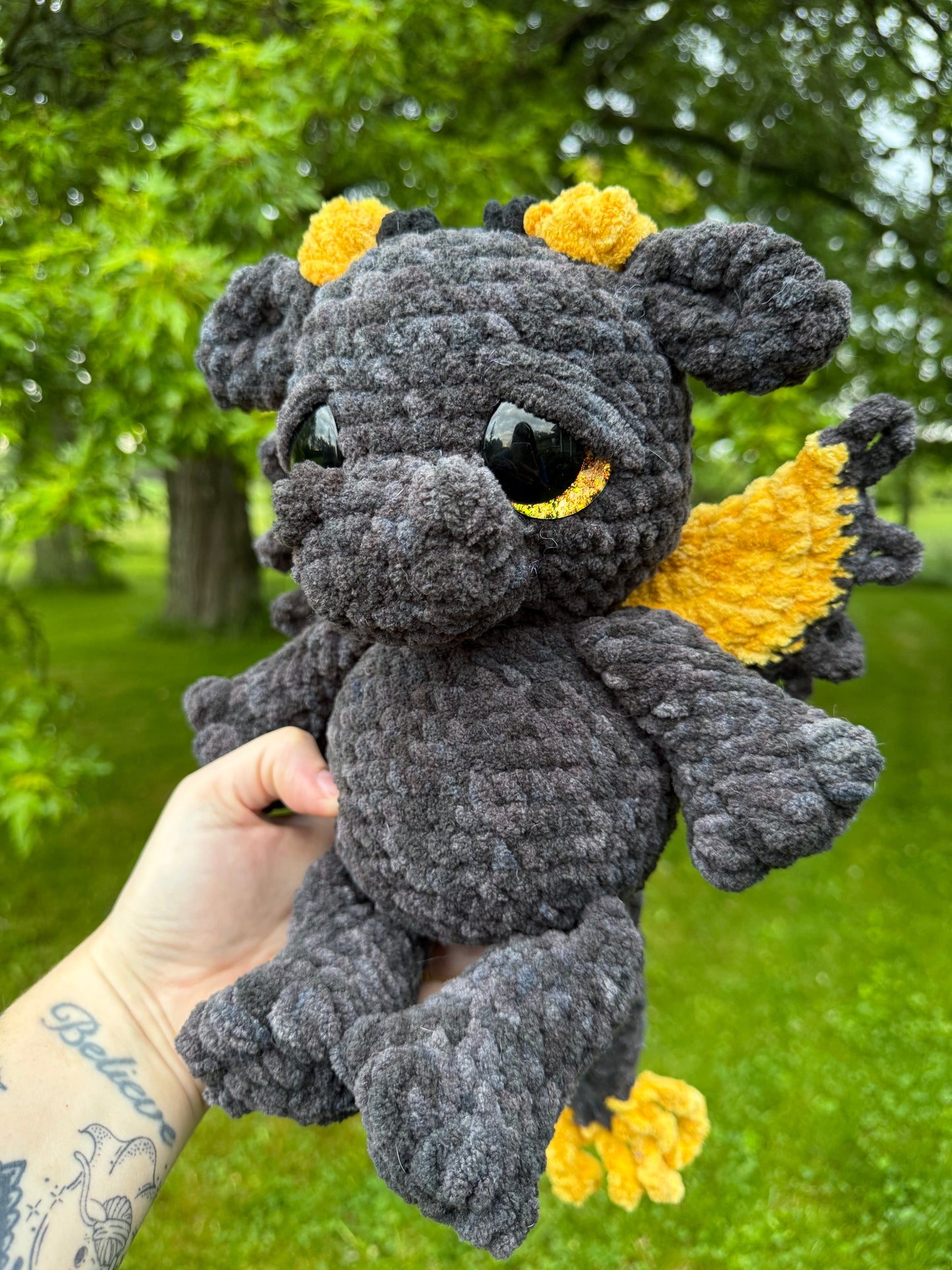 Drako the Dragon Crochet Pattern - NOT A PHYSICAL ITEM (Copy)