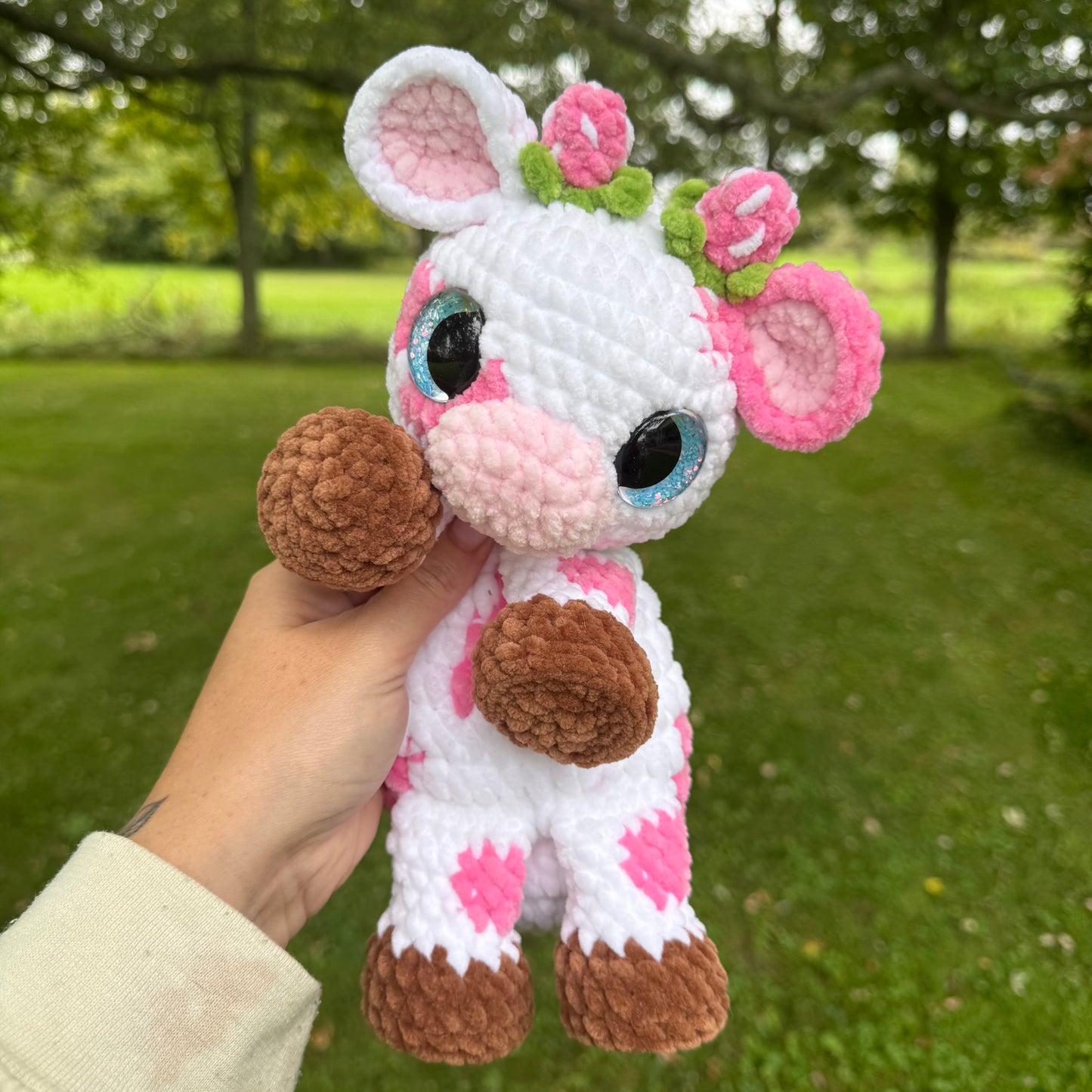 Bessie the Cow Crochet Pattern PDF - NOT A PHYSICAL ITEM