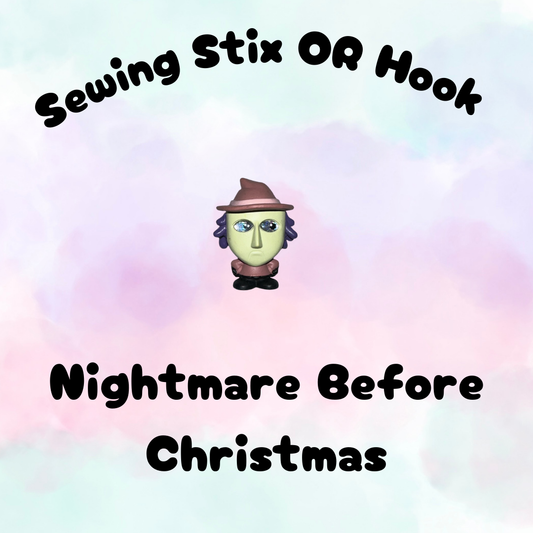 Choose Hook or Sewing Stix - Nightmare Before Christmas