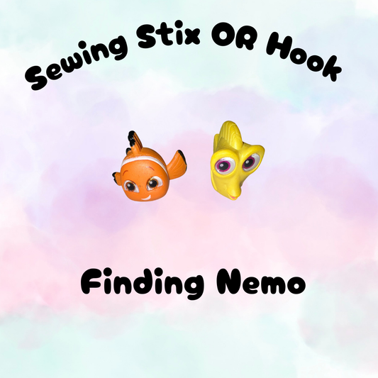 Choose hook or Sewing Stix - Nemo