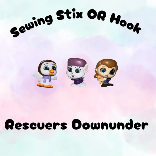 Choose Hook or Sewing Stix - Rescuers Downunder