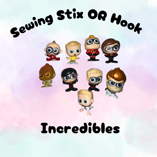 Choose Sewing Stix or Hook - Incredibles