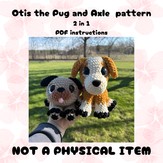 Otis and Axle Pattern PDF - NOT A PHYSICAL ITEM